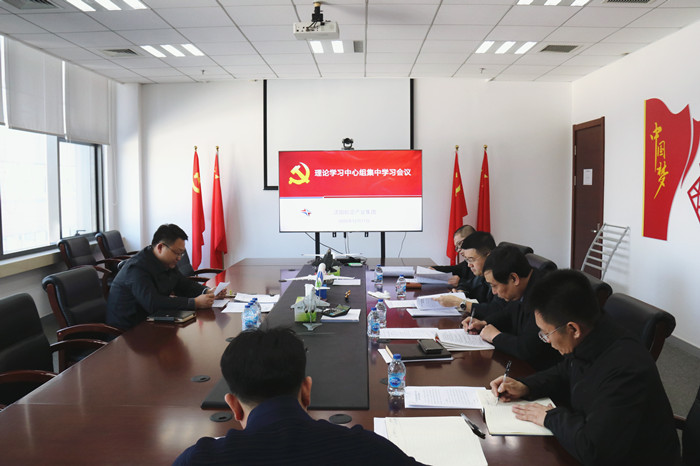 集團召開黨委理論學(xué)習(xí)中心組集中學(xué)習(xí)會議