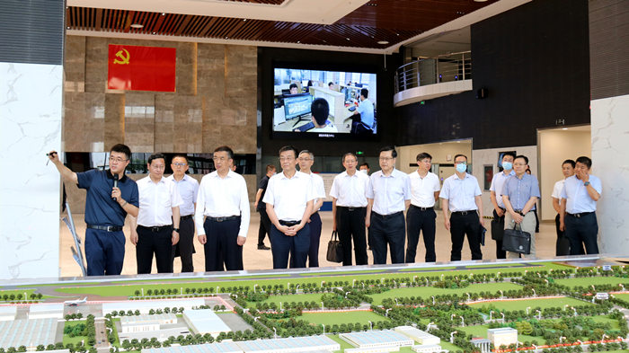 省委常委、副省長王健來集團調(diào)研沈陽航空動力產(chǎn)業(yè)園項目