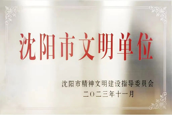 喜報(bào)丨沈陽(yáng)航空產(chǎn)業(yè)集團(tuán)榮獲2020-2023年度 “沈陽(yáng)市文明單位”榮譽(yù)稱(chēng)號(hào)